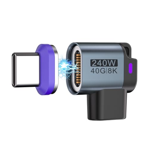 Amazon.co.jp: BLACKOHM マグネット USB C 変換 アダプタ L字型 24ピン